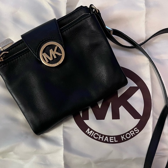 Michael Kors Bags Michael Kors Double Compartment Purse Black And